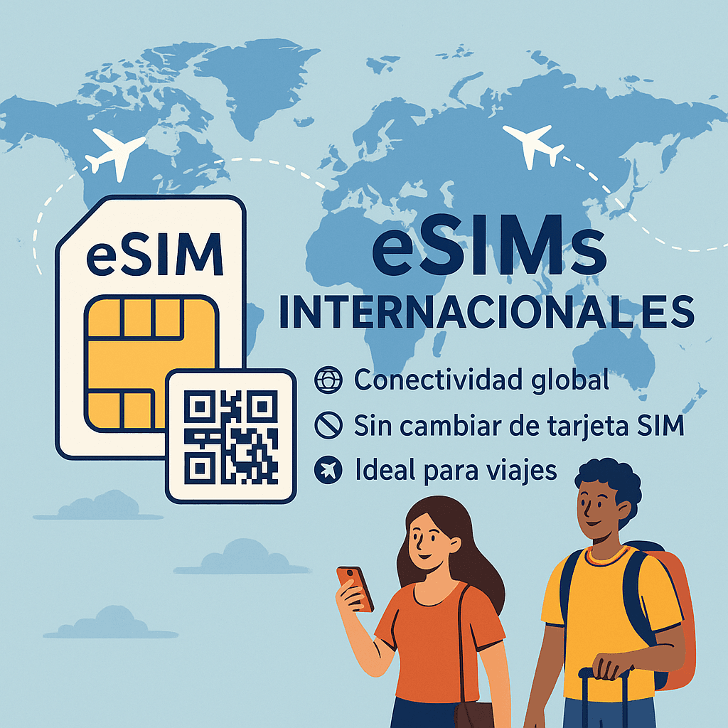 eSIMs Internacionales: Conectividad Global sin Complicaciones